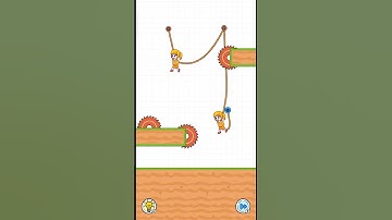 Rope rescue : cut save puzzle level 11 game Plan lll #gaming #gameplay #newgameplay #newvideo #funny