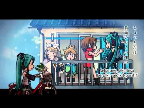 【Hatsune Miku】Once upon a me【Indonesian Subtitle】