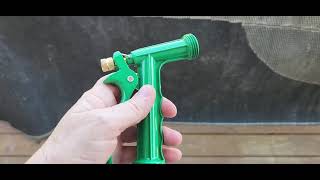 Rain Bird Pistol Grip Hose Nozzle 💦 Durable & Multi-Pattern Review