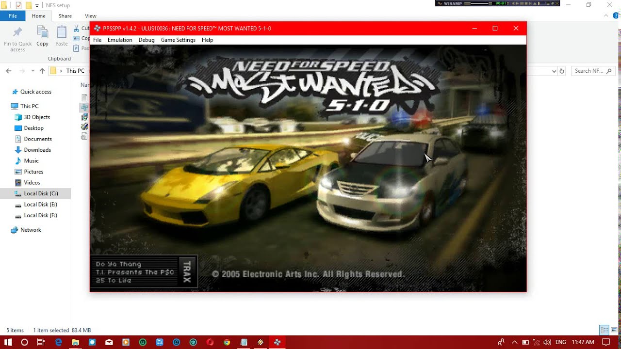 NFS MOST WANTED 8OMB ONLY PPSSPP GAME WITH DOWNLOAD LINK