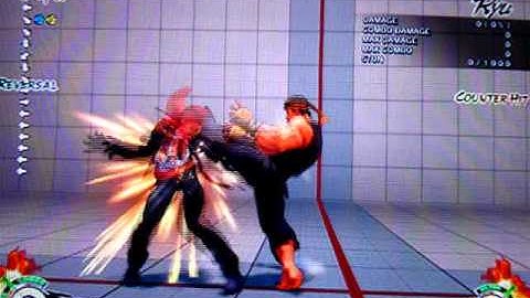 Ryu post-front-throw option select against C.Viper - close HK