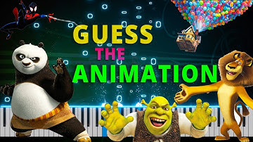 GUESS THE ANIMATION MOVIE [Piano Quiz]