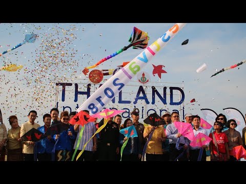 Thailand International Kite Festival Huahin 2018 เทศกาลว่าวนานาชาติ 2561 หัวหิน