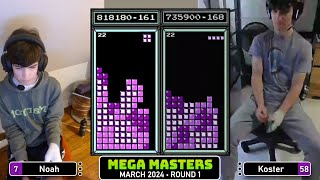 PURE EFFICIENCY!! | Mar '24 Violet Bracket | Classic Tetris Monthly Mega Masters