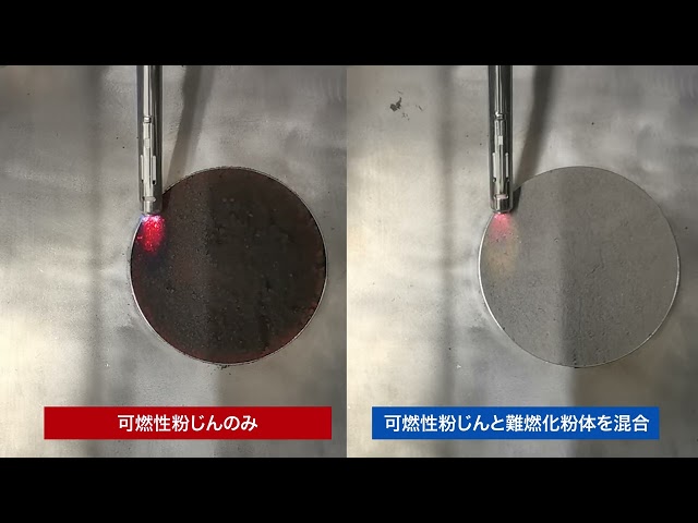 【ダクト内火災を断つ】難燃化粉体定量供給装置