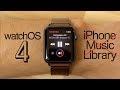 Say goodbye to browsing your iPhone music library on watchOS 4