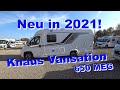 Knaus VAN TI Vansation 650 MEG Neu in 2021 Wohnmobil Teilintegriert Neu in der VAN -Klasse Roomtour😊