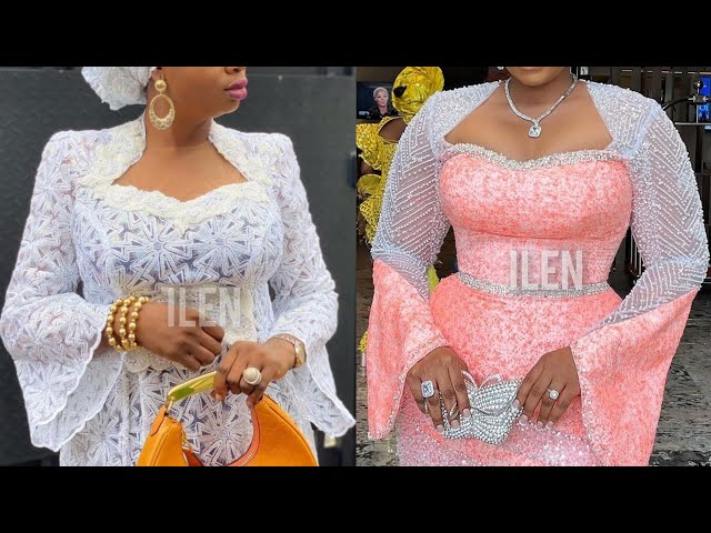 Latest Stylish Aso Ebi Lace Gown Designs || #2023 Lace Gown Styles  Collection - YouTube