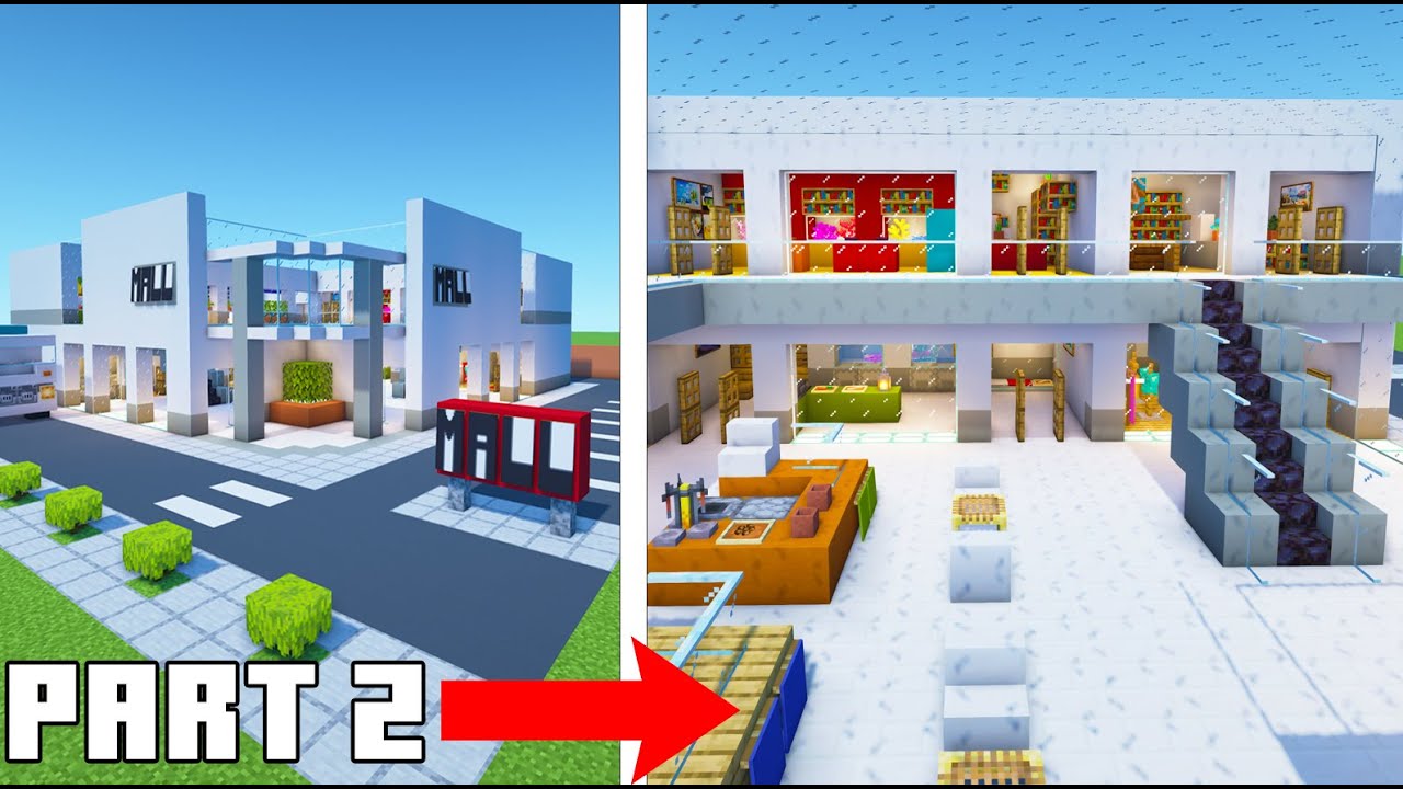 Build Together: Minecraft Mall Discovery has officially begun from