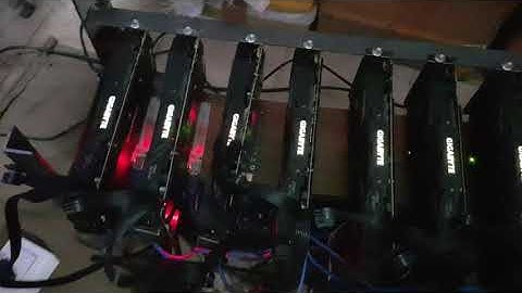 8 x GTX 1070 ETH MINING RIG