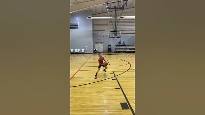 C - 8 year old putting in the work #basketball #nb...