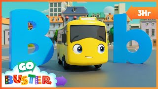 B is for Bus! Learn ABCs with Buster! Phonics Song | Buster and Friends | Kids Cartoons