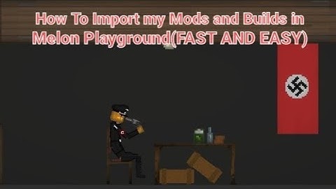 How to Import /Unzip/Extract my Mods and builds in Melon playground    ( Using Zarchiver)