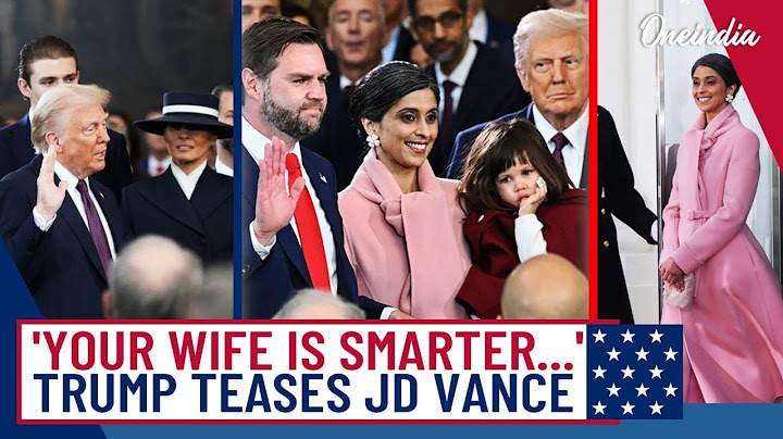 'She's Smarter': Trump Jokes About Choosing JD Vance's Wife Usha Vance as US Vice President | Watch