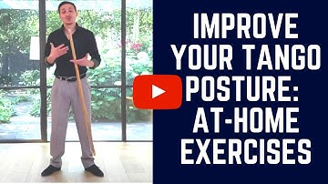 Improve your tango posture, even if you don