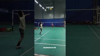 Nice long shots rally after only 6 months #coaching #badminton #sports #shorts #viral #me #fitness