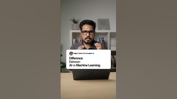 Difference Between AI vs Machine Learning. #machinelearning #artificialintelligence