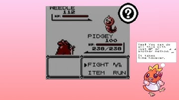 How to turn Pokémon Red into a randomizer with a cheating device (or 8F/arbitrary code execution)