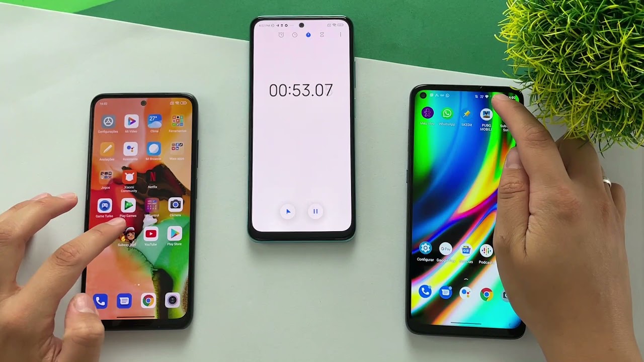 Comparativa del Moto G9 Plus frente al Xiaomi Mi Note 10 Lite