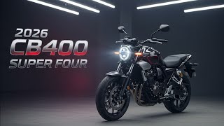 New 2026 Honda CB400 First Look | Classic Style Meets Modern Power!