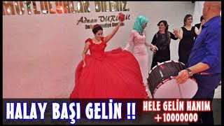 Gelin hanım halay başı Hanım Kızlar Kızlar :) 2018 Düğünler ERCAN BULUT VE EKİBİ ercan müzik belen Resimi