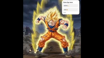 Ego Goku’s Rage Mode Unlocked 😡💥 || Ai animation  #dragonball #shorts