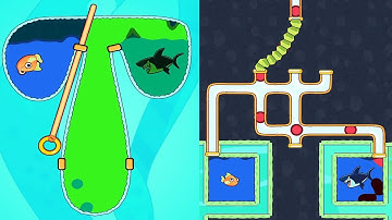 save the fish game pull the pin /save fish game /fishdom #1