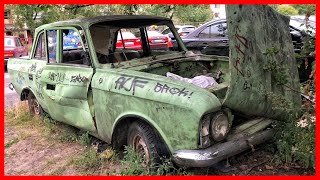 MOST AMAZING DESTROYED ABANDONED CAR