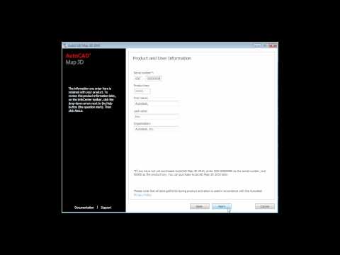 Stand-Alone Install of AutoCAD Map 3D 2010