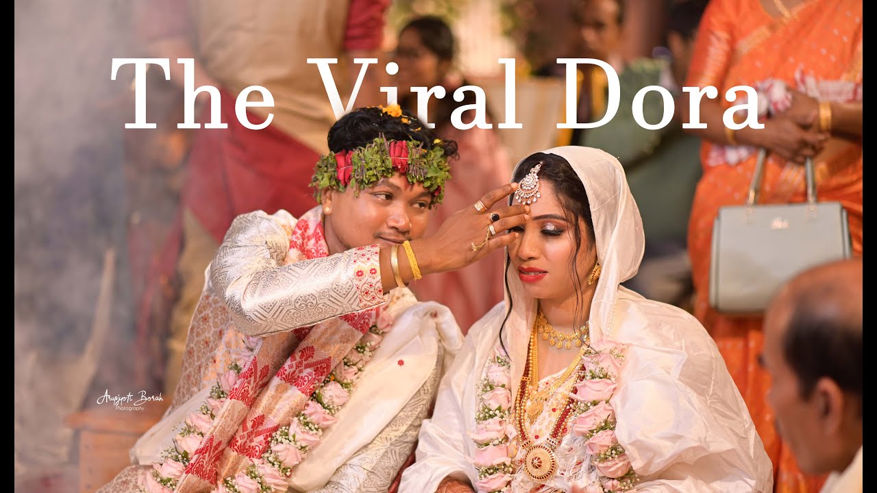 Durlav Weds Trishna  The Viral dora from Assam  Arup Jyoti Visuals