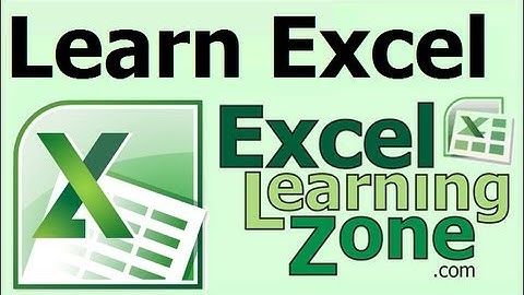 Excel Learning Zone