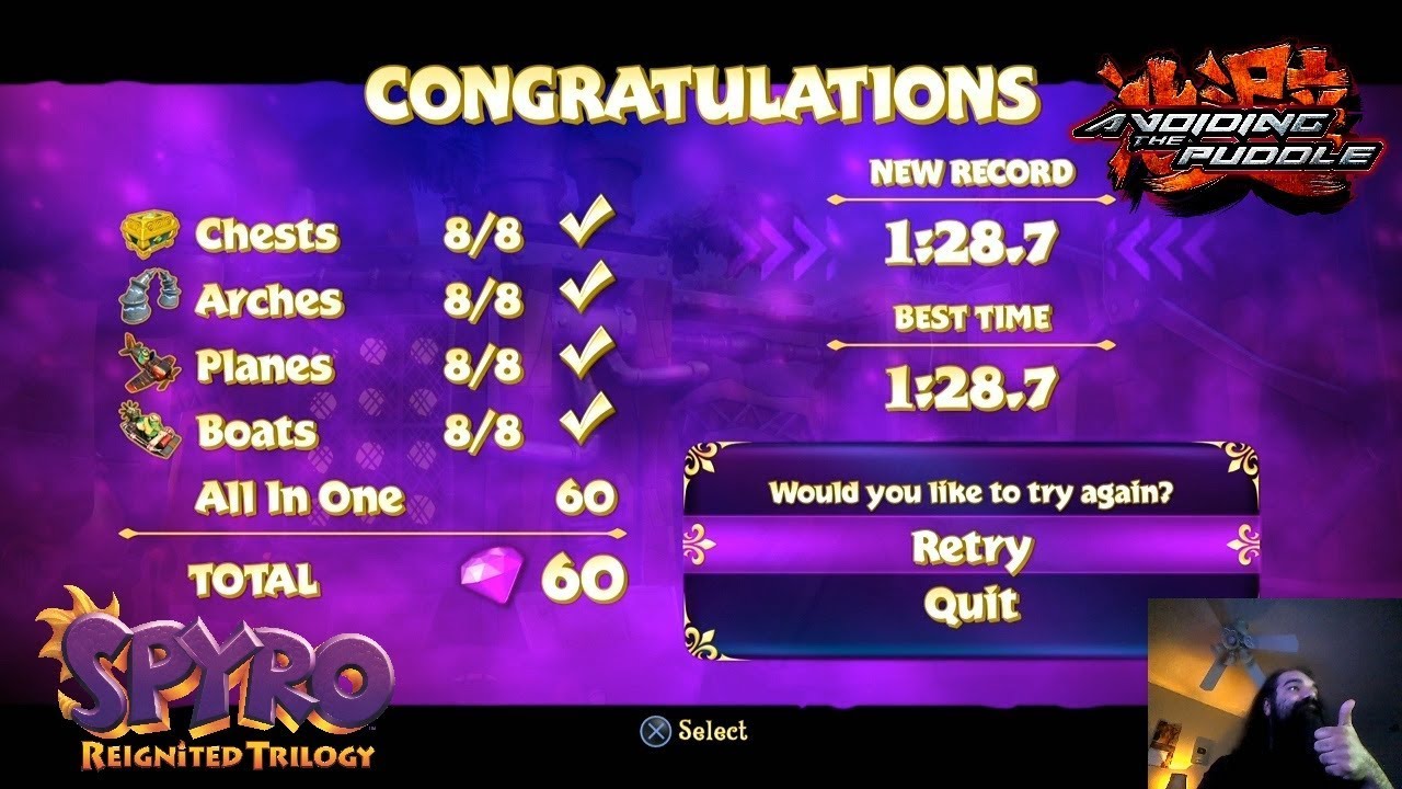 treasure of the elemental trophy Wild Flight: PERFECT Style Run | Aris Plays - Spyro The Dragon