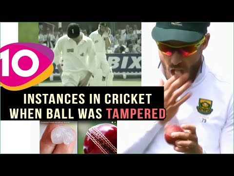 10 Instances in Cricket when Ball was Tampered