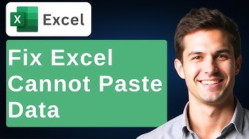 How To Solve Microsoft Excel Cannot Paste The Data | Excel Cannot Paste Data [2025 Guide]