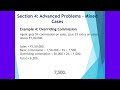 Module 7 -  Commission Accounting Explained |Crack Your Interview