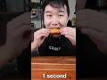 1 second vs 1 year of eating chicken wings #wings #food #chickenwings #funny #skit