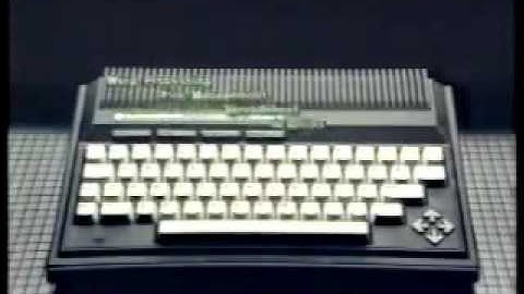 Commodore Plus 4 computer  commercial - Late 80s