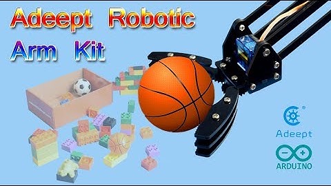 Adeept Robotic Arm Kit For Arduino