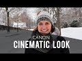 Cinematic Look with the Canon SL2 (200d) - Tutorial