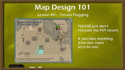 Map Design 101 - Terrain Flagging