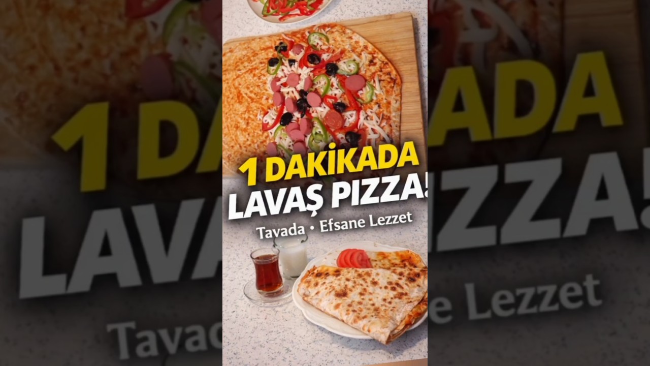 1 dk da pratik tarif.. “PIZZAYA ALTERNATIF TARIF” Bu tarif olay 👍 #pratiktarifler