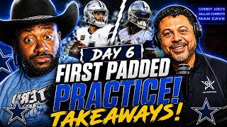 DMV X Mark Holmes: Cowboys' FIRST Padded Practice | Day 6 Recap