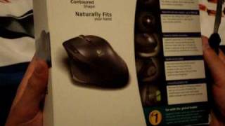 Logitech MX1100 Wireless Mouse Unboxing