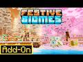 FESTIVE BIOMES ADDON Adds 200+ Blocks, 30+ Mobs &amp; NEW Biomes to Minecraft Bedrock!