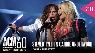 Steven Tyler & Carrie Underwood - Walk This Way Live From The 46Th Acm Awards