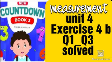 oxford new countdown book 3 third edition || chapter 4 || Exercise 4b || Q1_Q3 solved