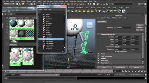 Modeling A Robot In Maya PT3