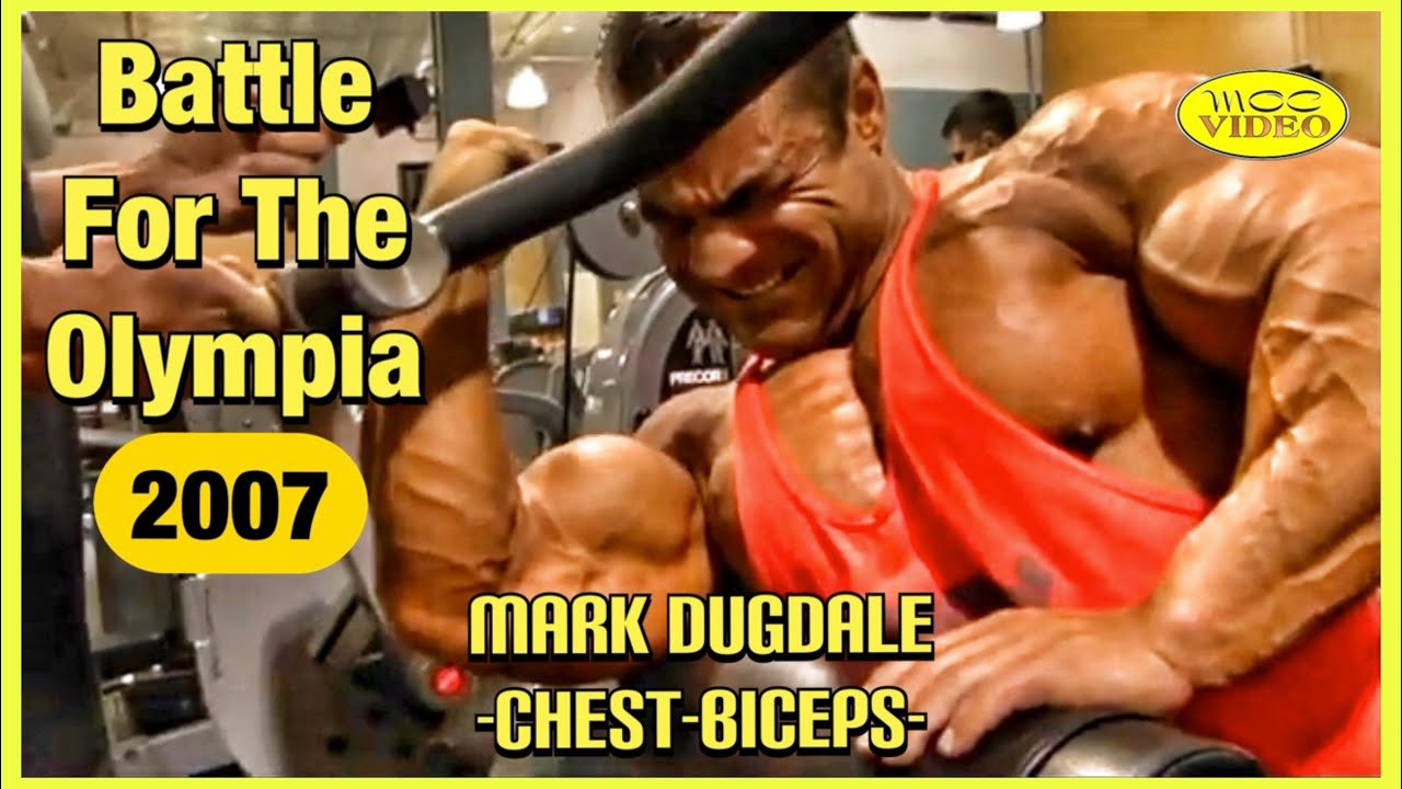 MARK DUGDALE -CHEST- (2007) BATTLE FOR THE OLYMPIA DVD