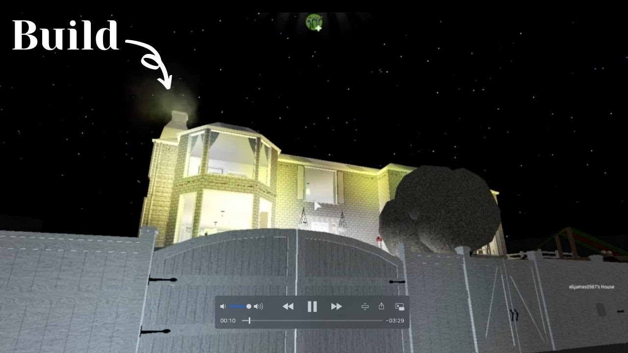 Bloxburg Building HACKS Chimney Christmas YouTube