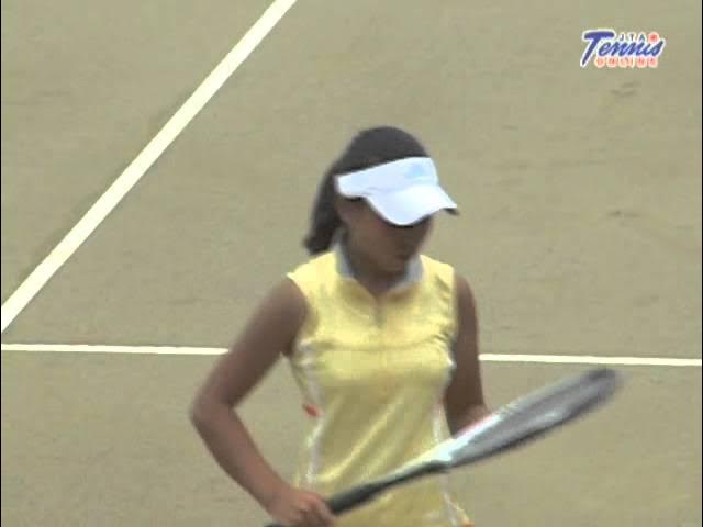 小学生ふくらみ盗撮 第26回 全国小学生テニス選手権大会 ３回戦 荒川夏帆 VS 渡辺仁美 - YouTube